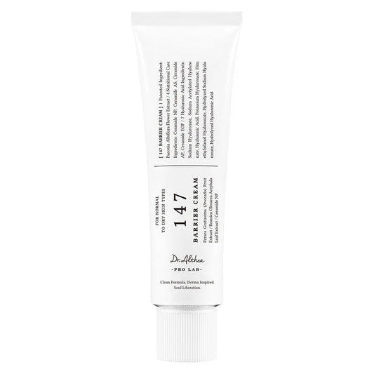 Tube plastique blanc de la crème 147 Barrier cream DR.ALTHEA