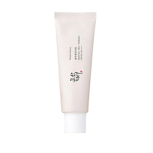 Crème solaire apaisante Relief Sun BEAUTY OF JOSEON - Riz & Probiotiques 50ml