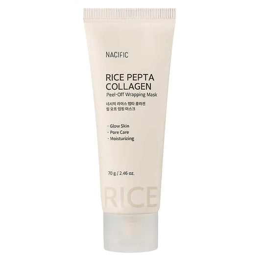 Masque Enveloppant Peel-Off NACIFIC - Riz, Peptides & Collagène 70g