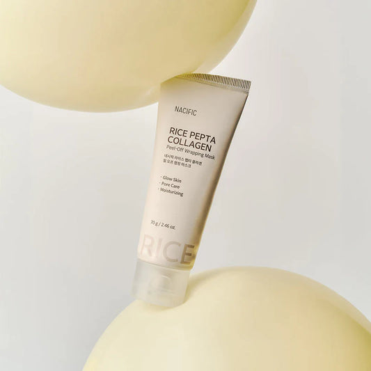 Masque Enveloppant Peel-Off NACIFIC - Riz, Peptides & Collagène 70g