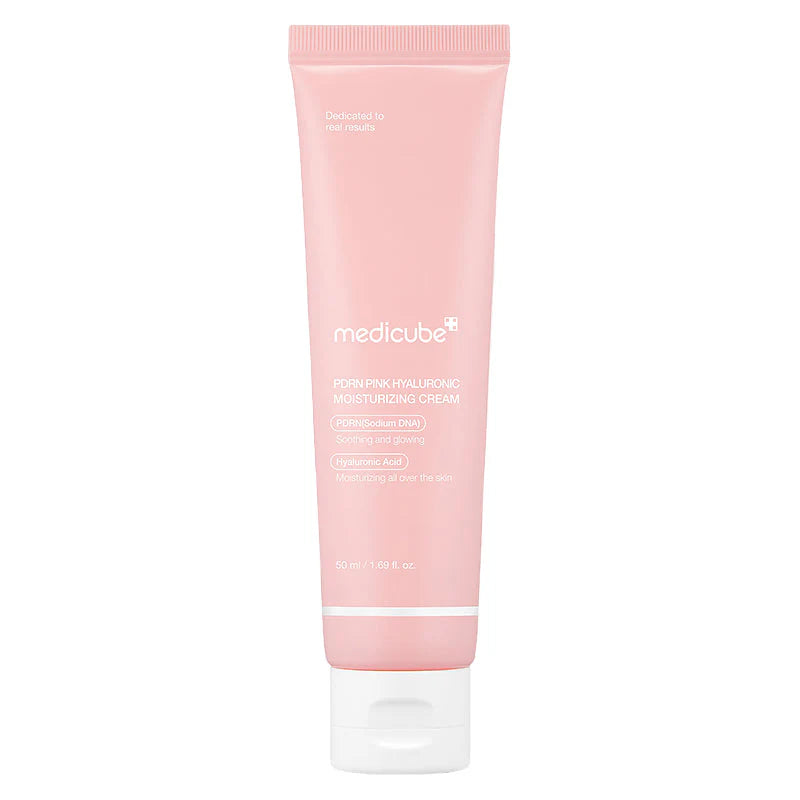 Crème Hydratante Rose MEDICUBE - PDRN & Acide Hyaluronique 50ML