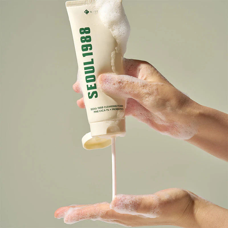 Nettoyant Mousse au Cica, Pin & Probiotiques
